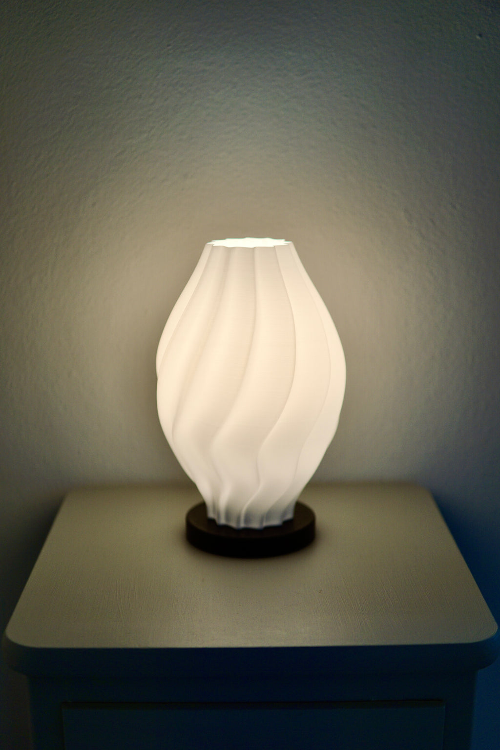 North Sea Wave S pure white - tabe lamp