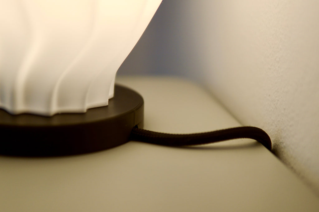 North Sea Wave S pure white - tabe lamp