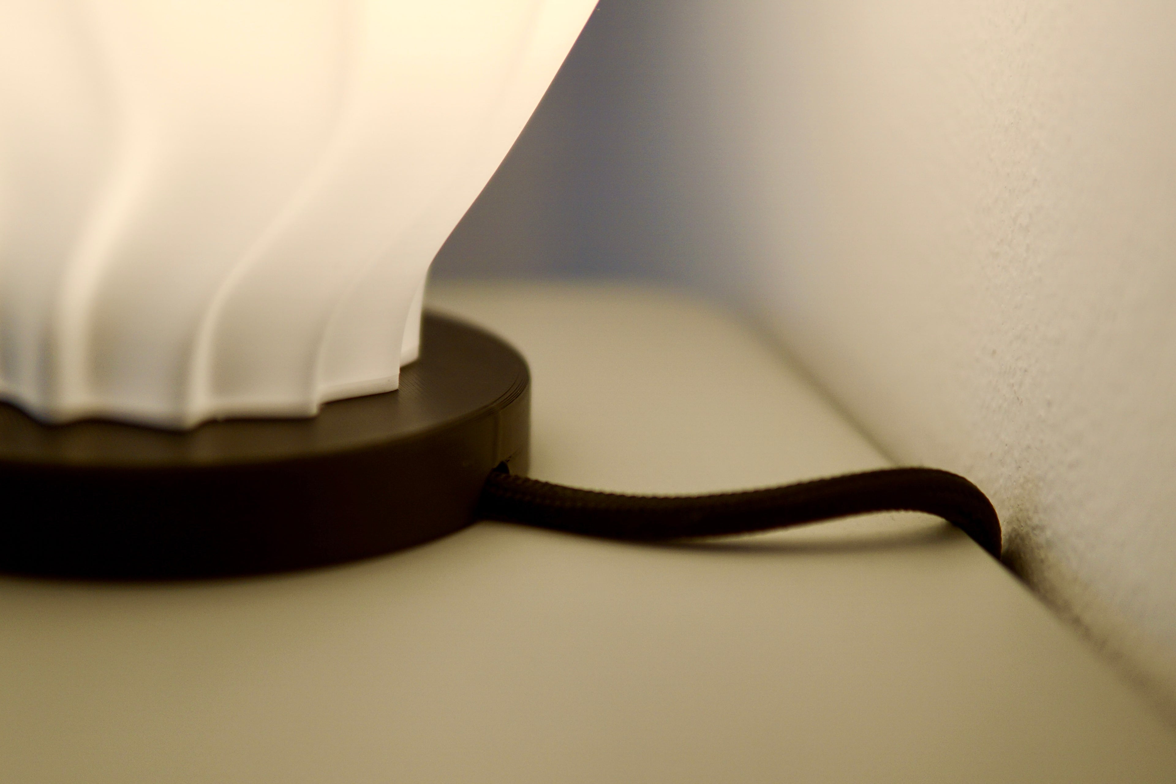 North Sea Wave S pure white - tabe lamp