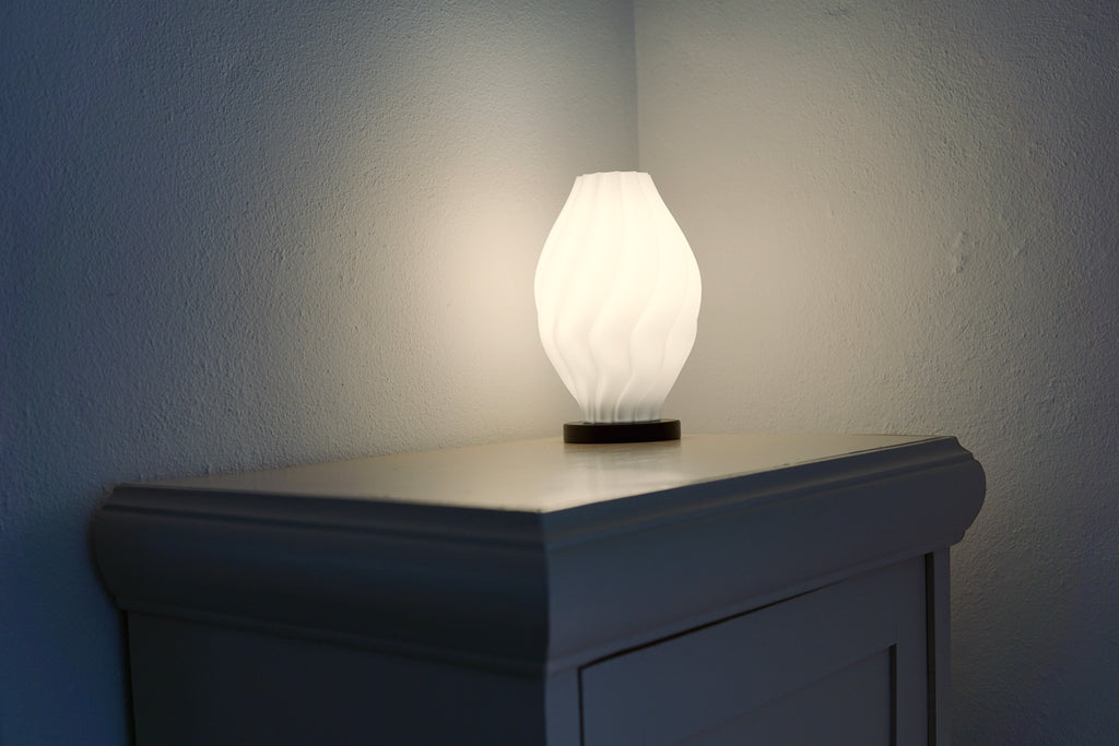 North Sea Wave S pure white - tabe lamp