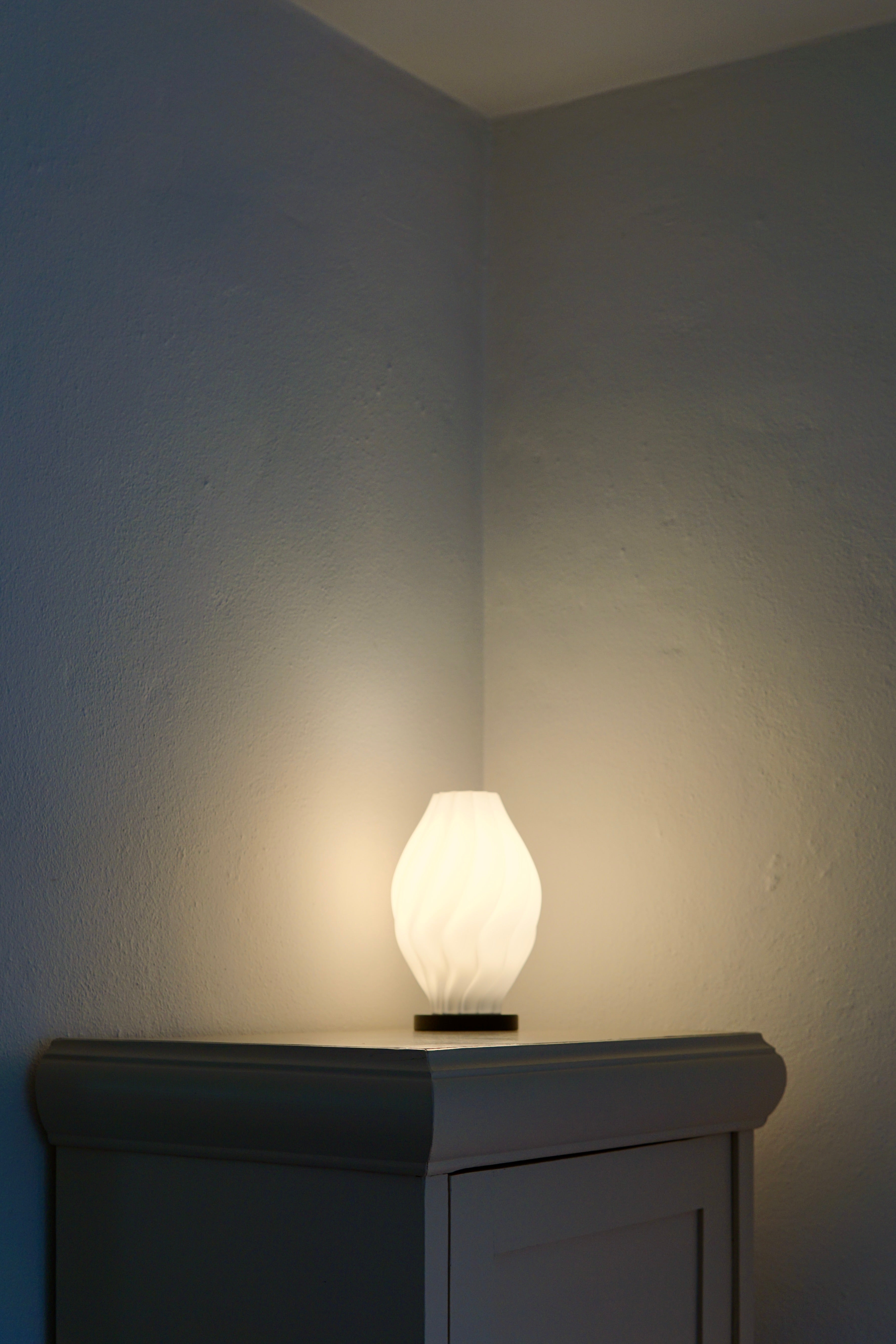 North Sea Wave S pure white - tabe lamp