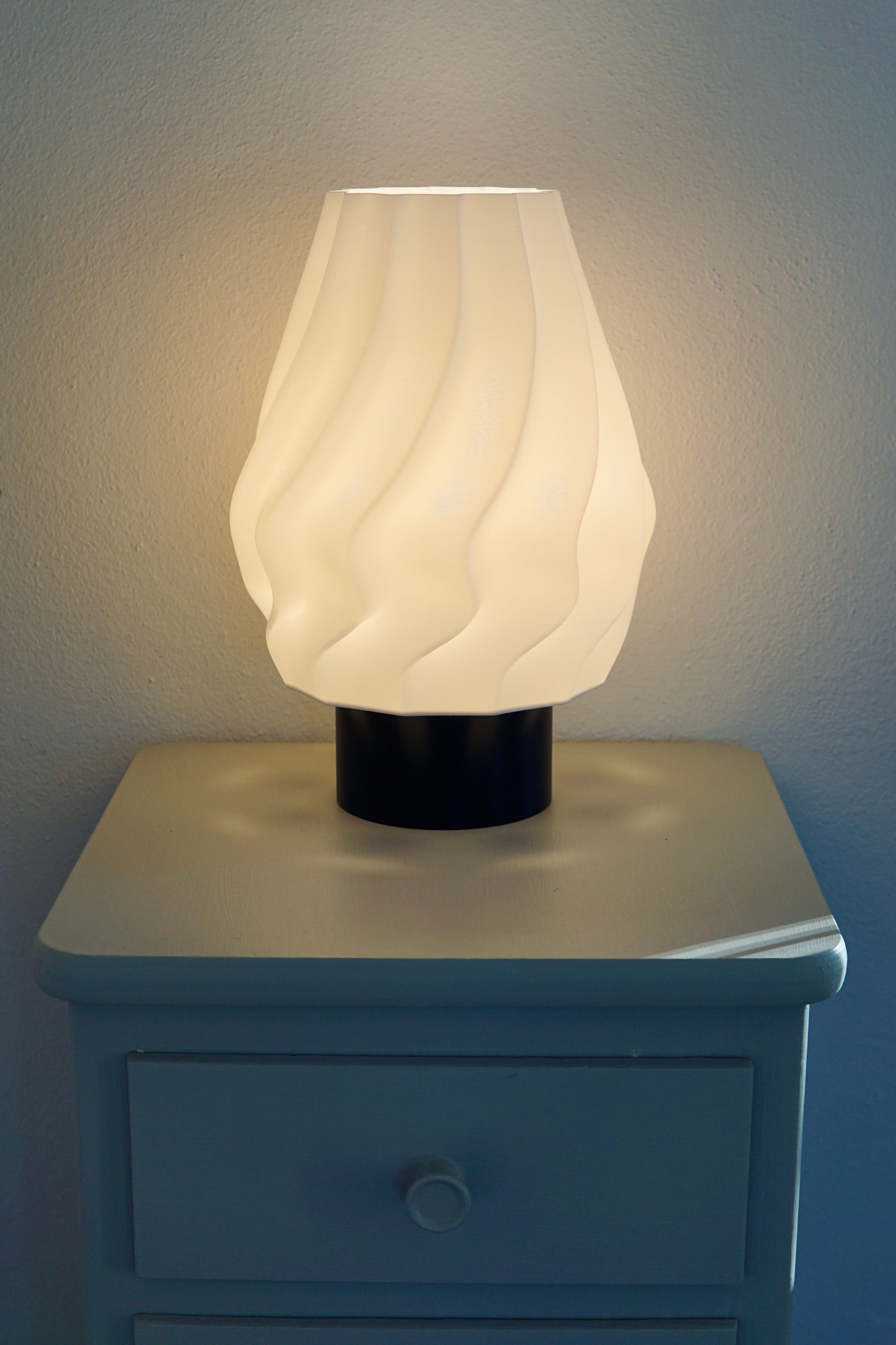 North Sea Wave L - Bordlampe