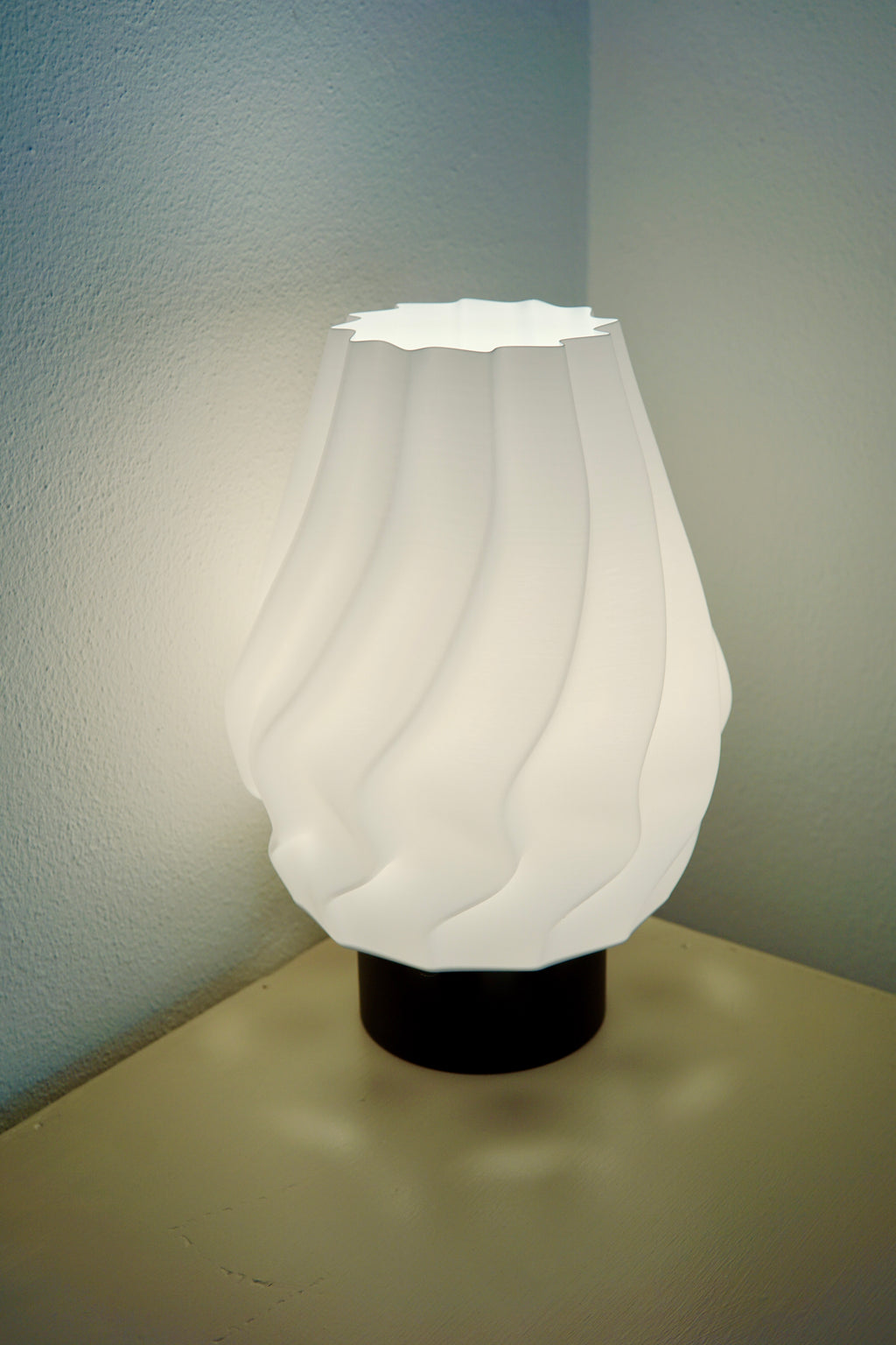 North Sea Wave L - Bordlampe